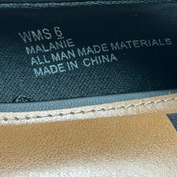 DV by Dolce Vita Black Toe Cap Ballet Flats Women’s Size 6 | Melanie | NWT - Picture 9 of 11